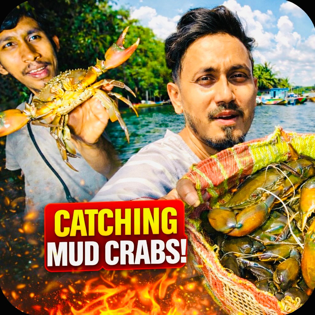 দুইজনে কাকড়ার মেলা বসিয়েছি || Mud Crab Catching # ...
