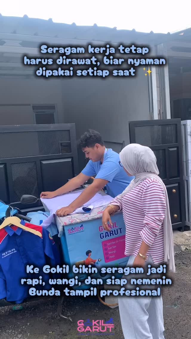 Kerja tetap harus rapi dan profesional! Dengan pakaian rapi dan terawat ...