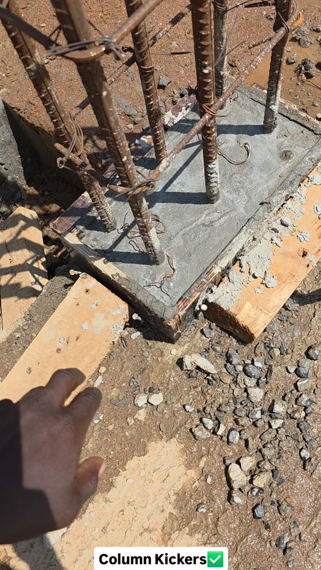 A concrete kicker is a small concrete step used at the bottom of ...