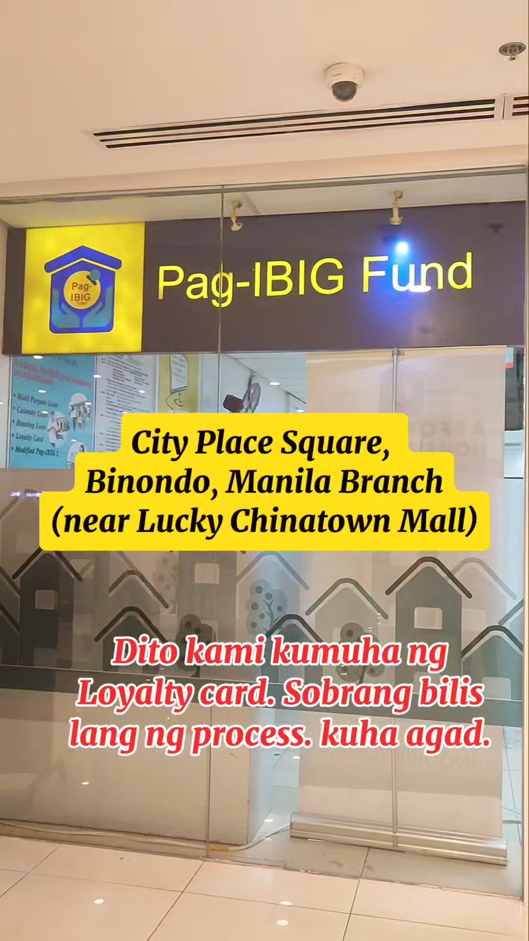 Pag-IBIG Fund (HDMF) Binondo Branch Nagpunta kami dito nong Saturday ...