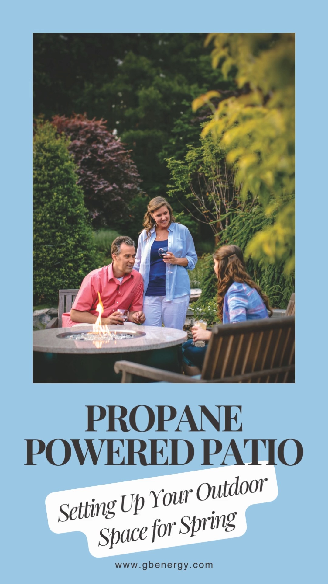 How to set up your propane powered outdoor space for spring. # ...