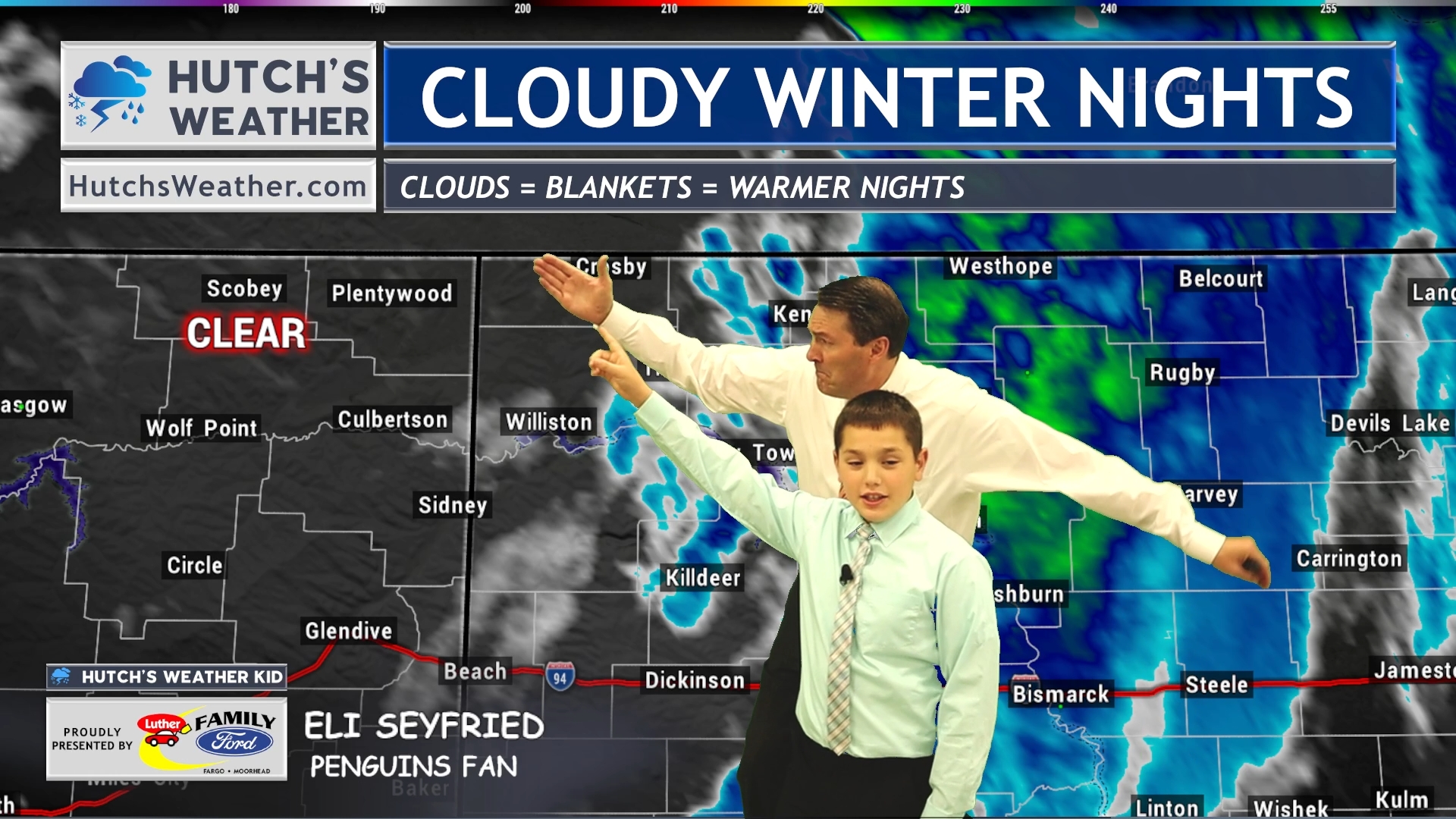 🌤️ This week’s Hutch’s Weather Kid is Eli Seyfried — and he’s learning ...