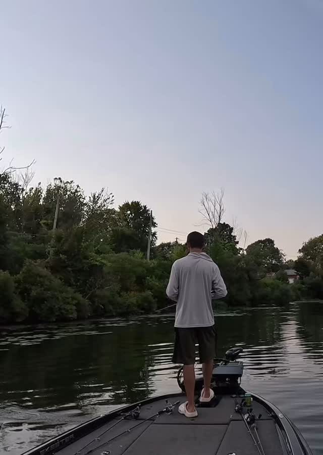 Catching them on the frog is a riot, but it’s even better when its ...