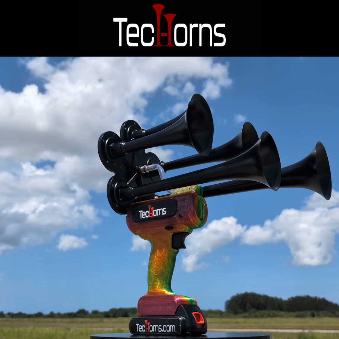 ⚡ Custom 3D-printed train horns built your way! Choose your colors ...