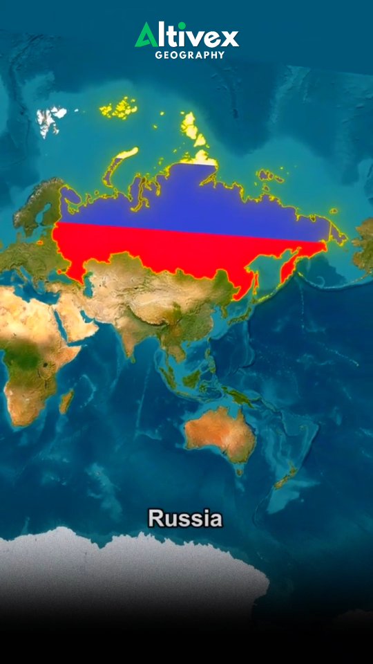 Russia looks massive on the map, but its frozen land, exposed borders ...
