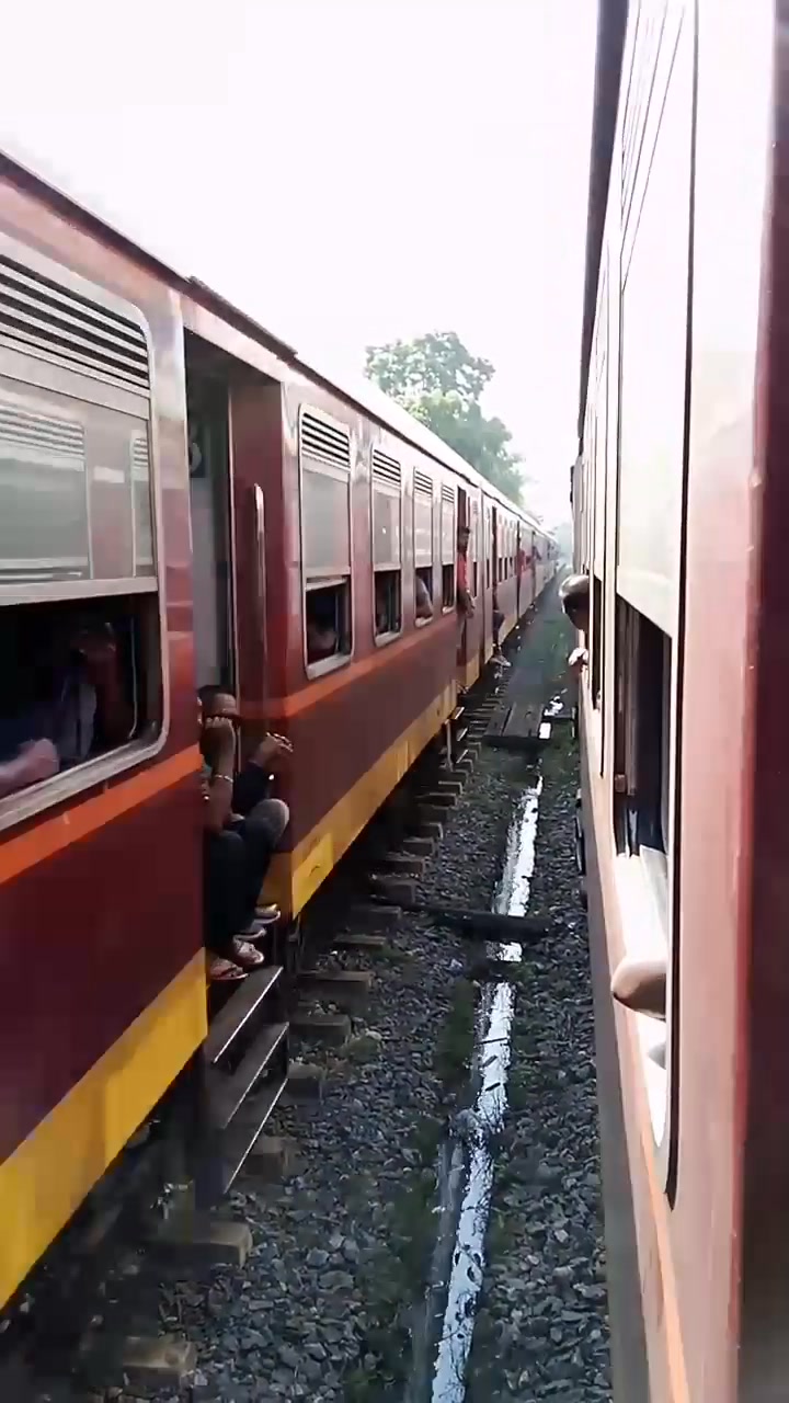 කෝච්චි පිස්සුව තියෙන අය කියමු බලන්න මේ Crossing එක මොකක්ද කියලා | SL ...