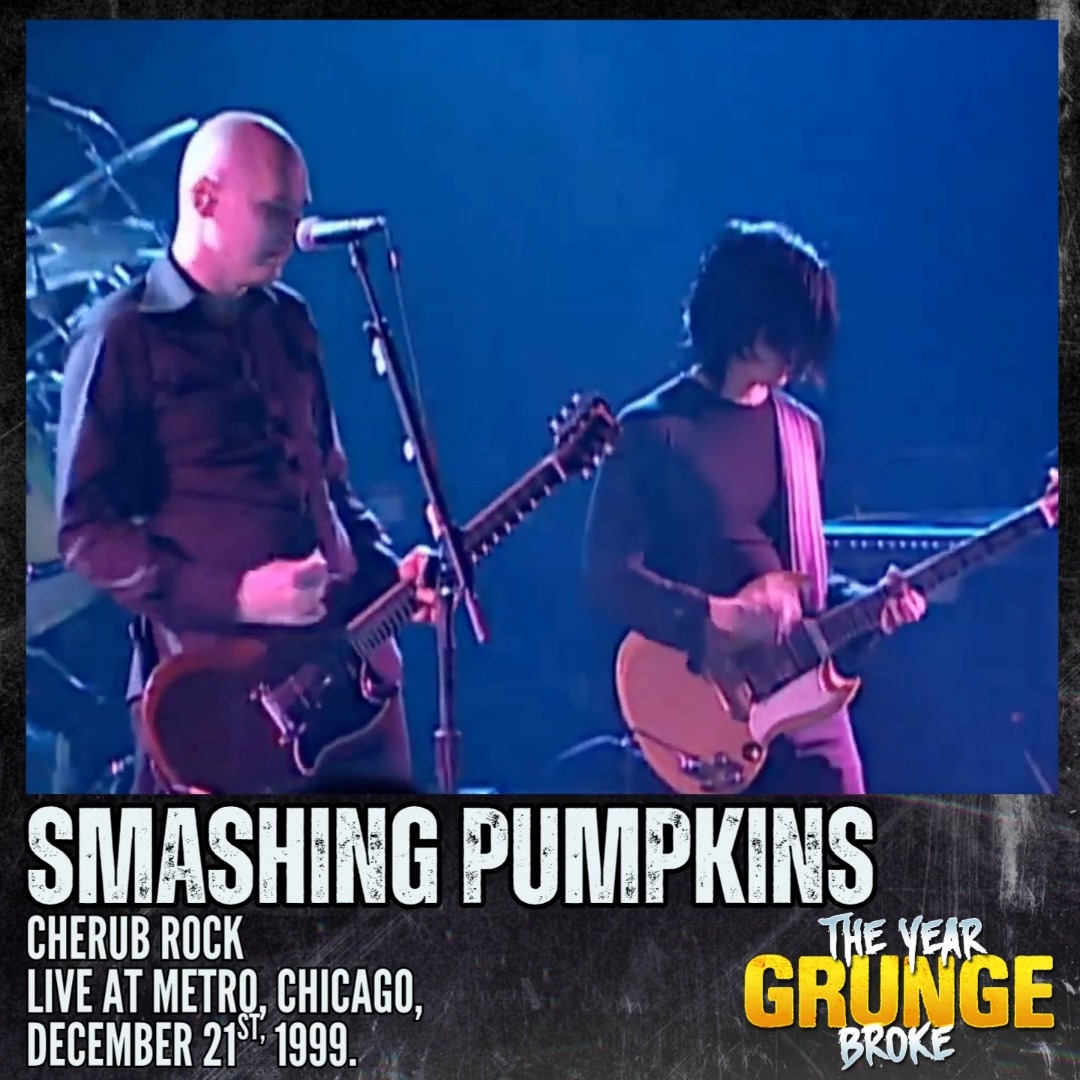 SMASHING PUMPKINS - Cherub Rock - ON THIS DAY, April 7th, 1996