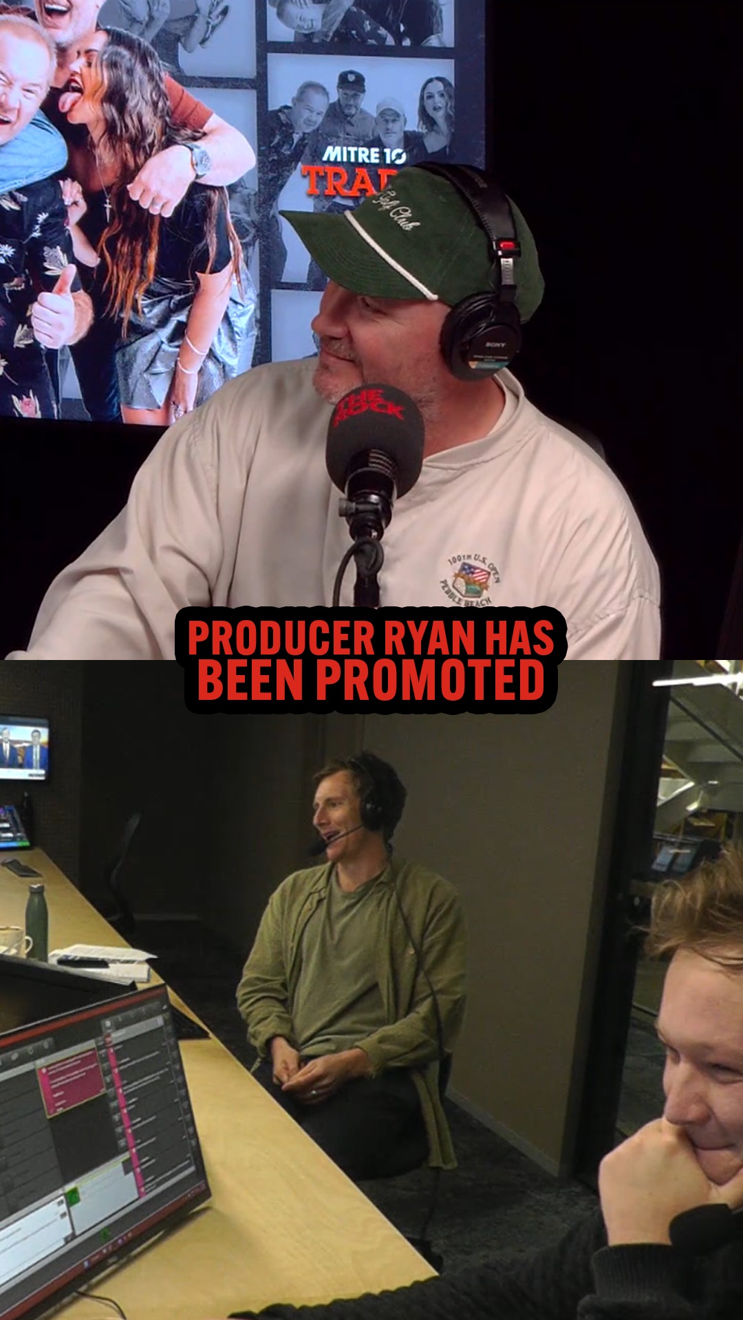 Producer Ryan has been promoted to 2IC here at The Rock, meaning he'll ...