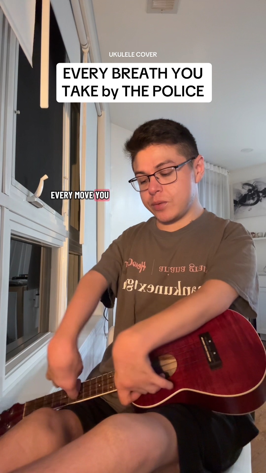 How I Play Ukulele with a Disability: Every Breath You Take (The Police ...