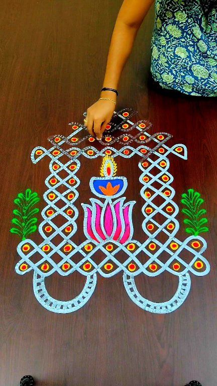 Roopa Rangoli #rooparangoli #rangoli #fbreelsfypシ゚ #viralreelschallenge ...