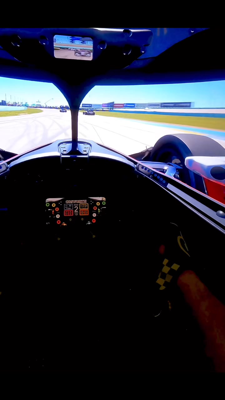 IndyCar FPV Practice on road course #racinggame #simracing #simulation ...