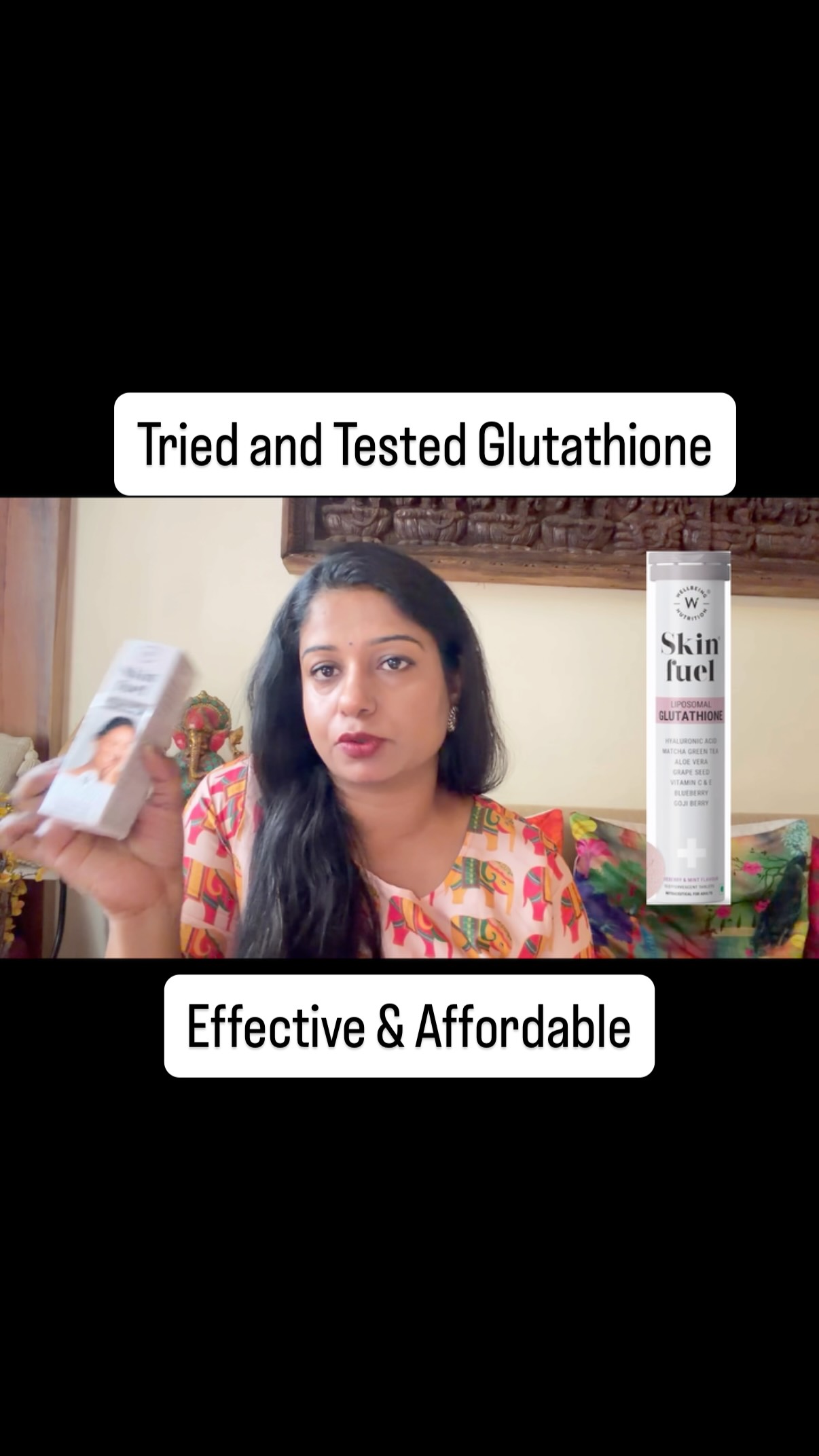 Enhance your skin's glow with OZiva Glutathione Builder: ✓ Helps fight free radicals & reduce pigmentation ✓ Brightens skin naturally & protects from UV rays ✓ Certified Clean, plant-b