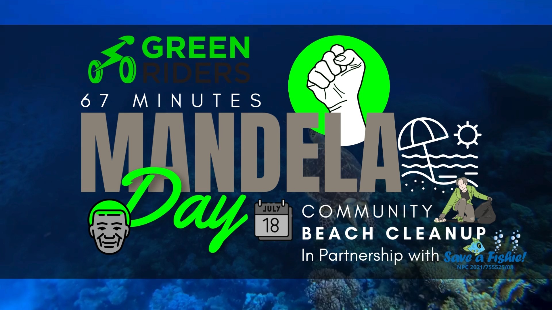 This Mandela Day, Green Riders is proud to kick off our 67 minutes of ...