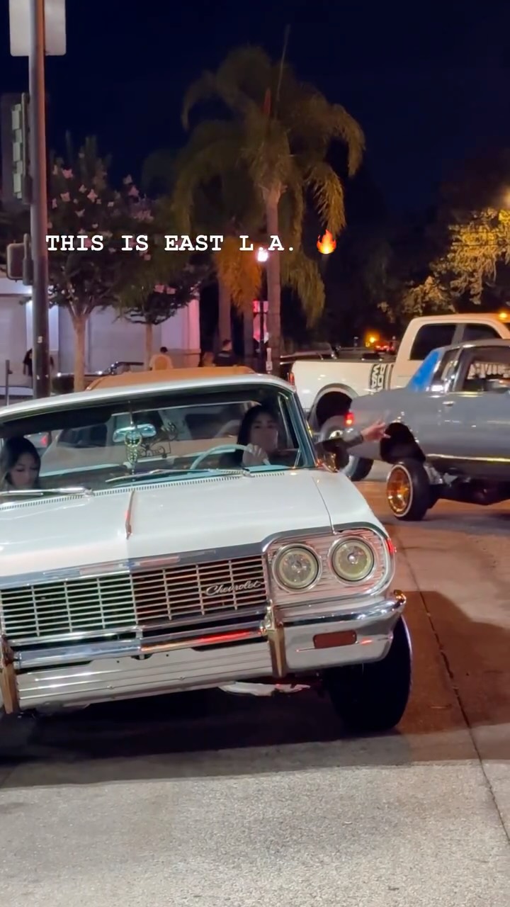 Lowrider car nights in Compton and South Central LA