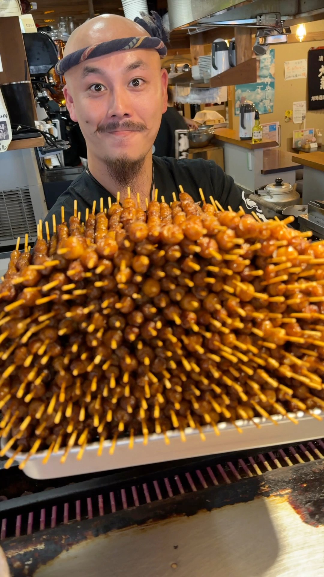 Japan's Famous Chicken Skewers Yakitori at Kawaya Gion, Hakata