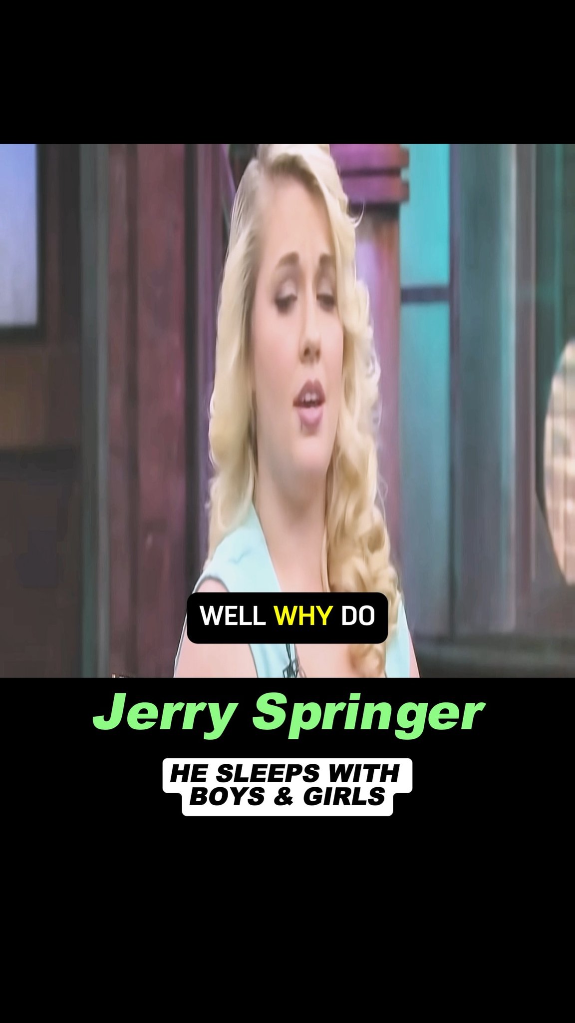 Jerry Springer Show 🎬 Best tv show ever #TheJerrySpringerShow # ...