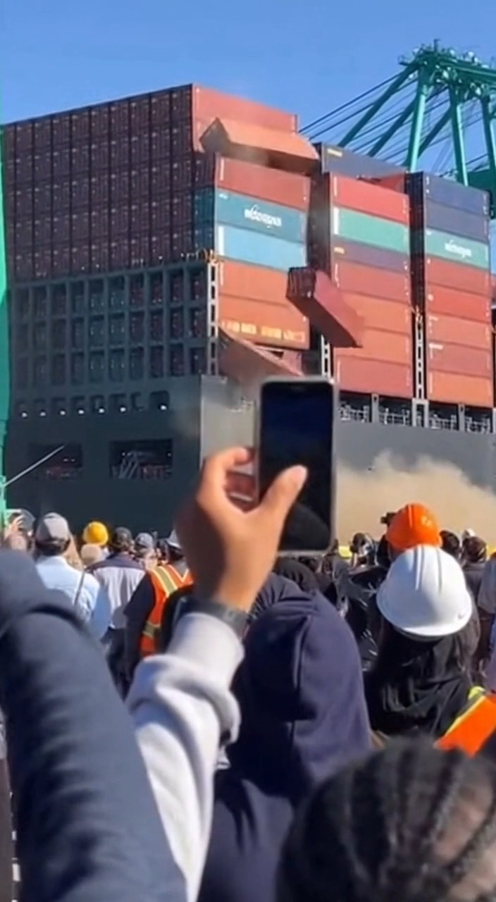 On November 10, 2020, at a busy commercial port in Southeast Asia ...