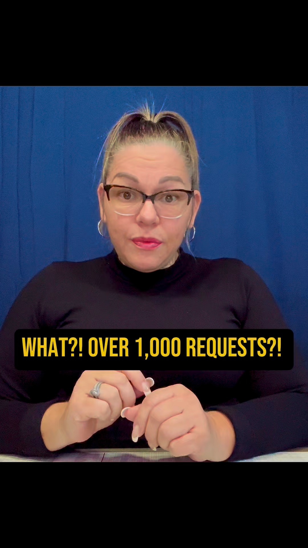 Whoa! 🤯 Over 1,000 Requests? 😳 #ASL #deaf #realtalk #signlanguage ...