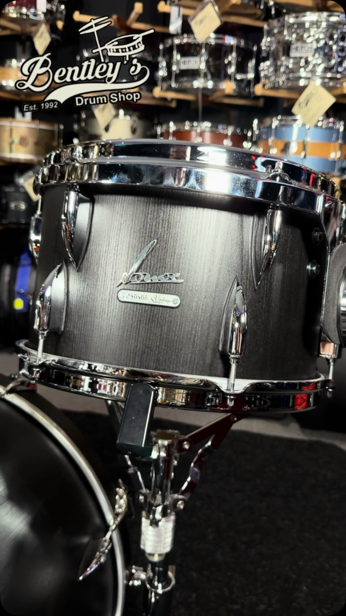 $2295 Sonor Vintage Series in Vintage Black Onyx! Made in Germany