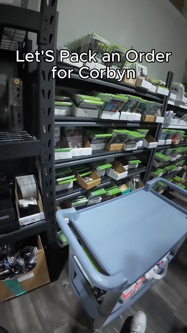 Let's pack an order for Corbyn #letspackanorder #asmr #retrogaming # ...
