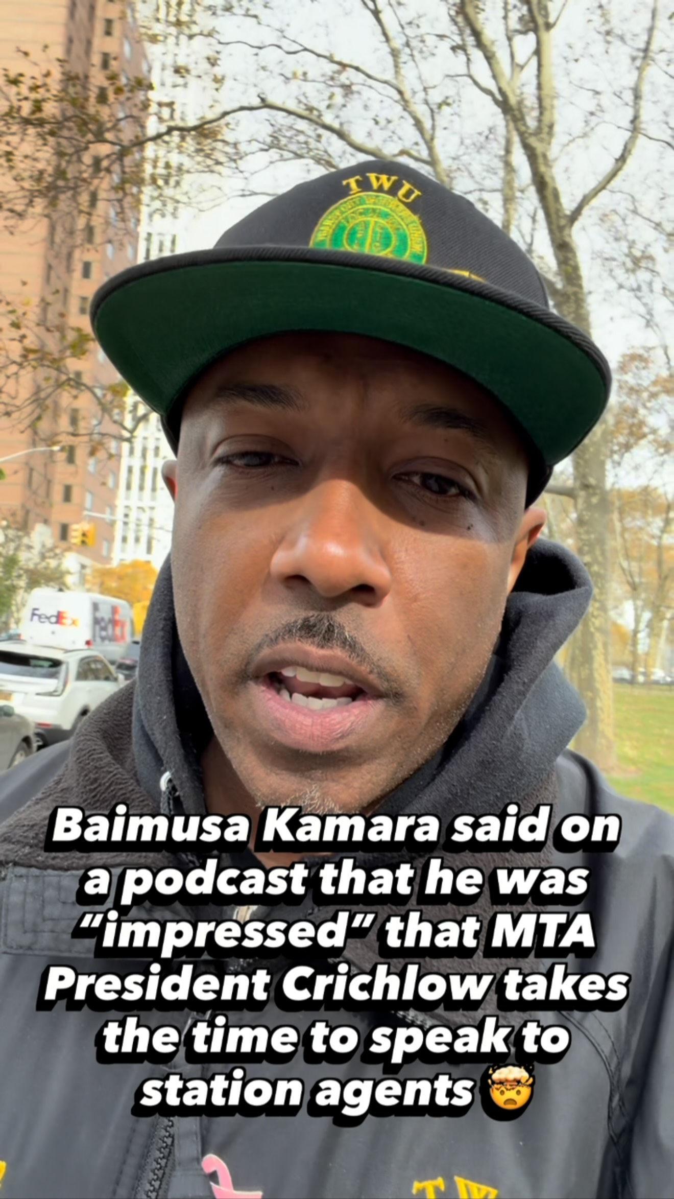 Bamusa Kamara said he was “impressed” that President Crichlow spoke to ...