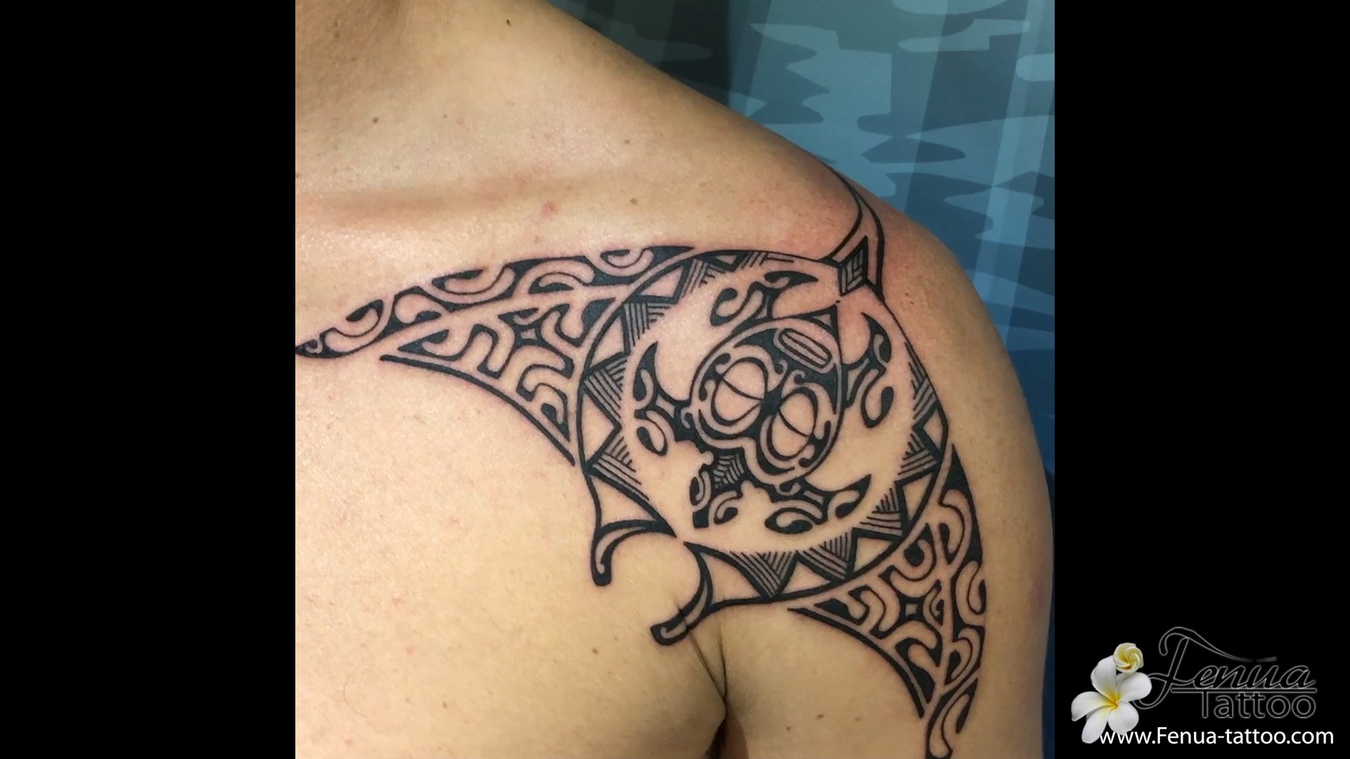 Tatouage Polynésien Raie Manta Signification