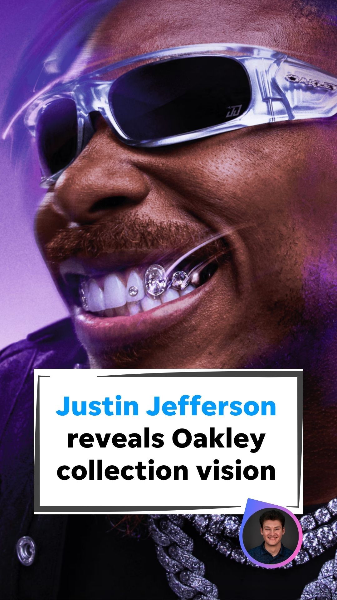 Following Oakley's launch of Justin Jefferson Signature Series