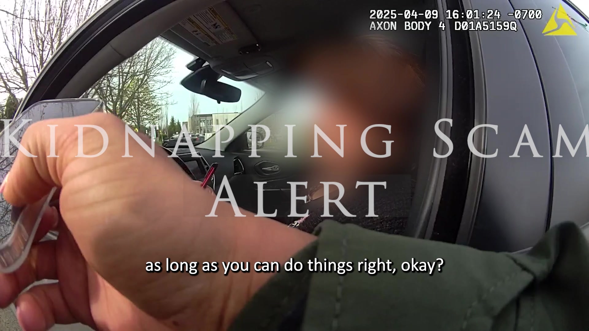 On Patrol Kidnapping Scam Alert Watch out for this sophisticated scam ...