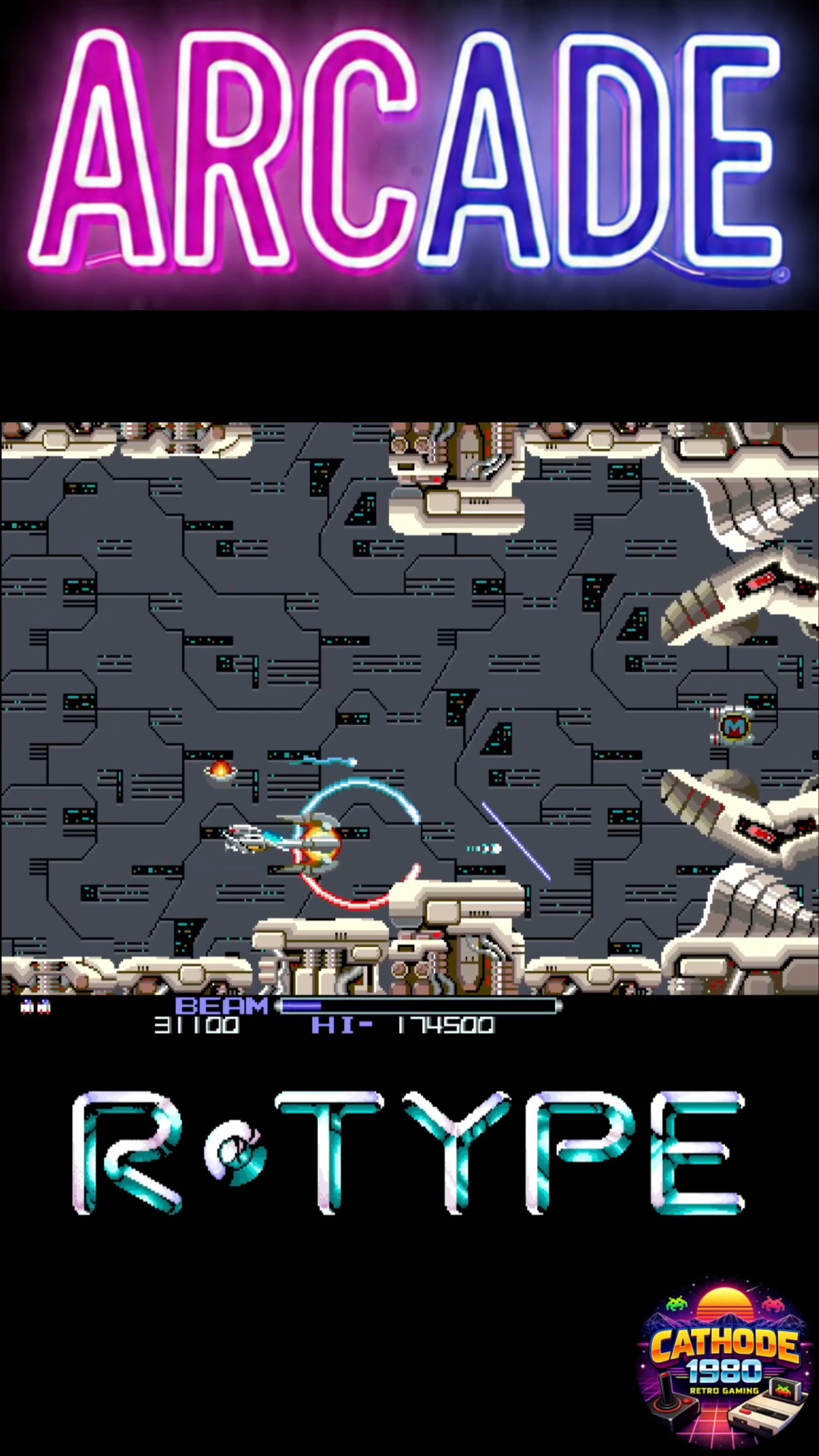 R-Type arcade game review and gameplay overview