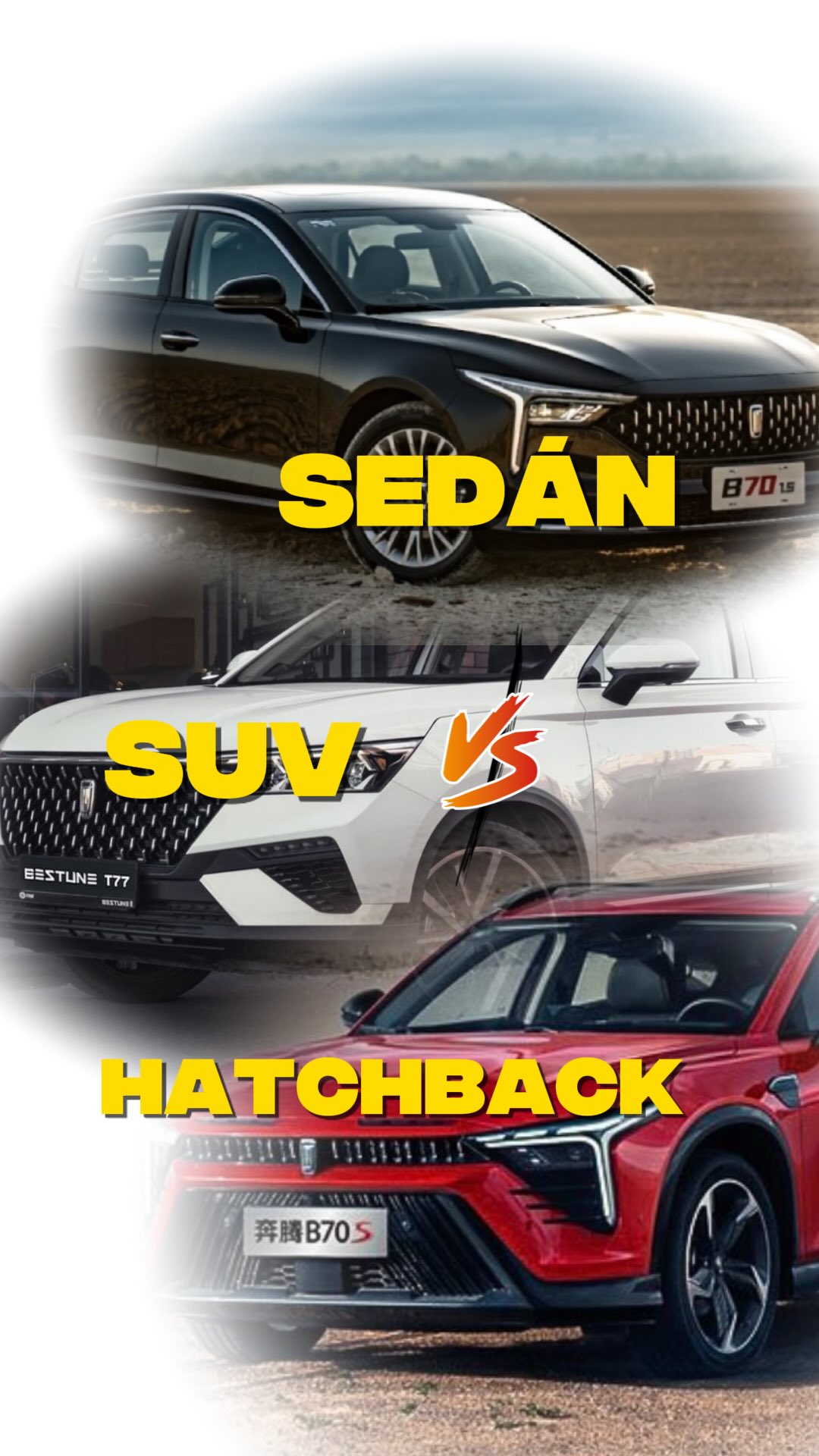 ¿Diferencias entre un sedan un crossover y una SUV? Acá analizamos 3 ...