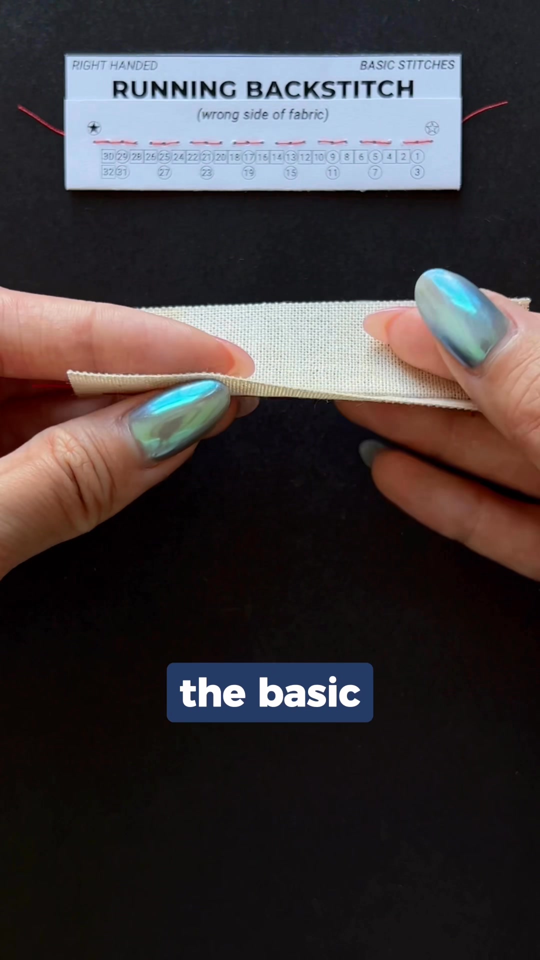 The standard straight stitch that sewing machines do is a basic stitch ...