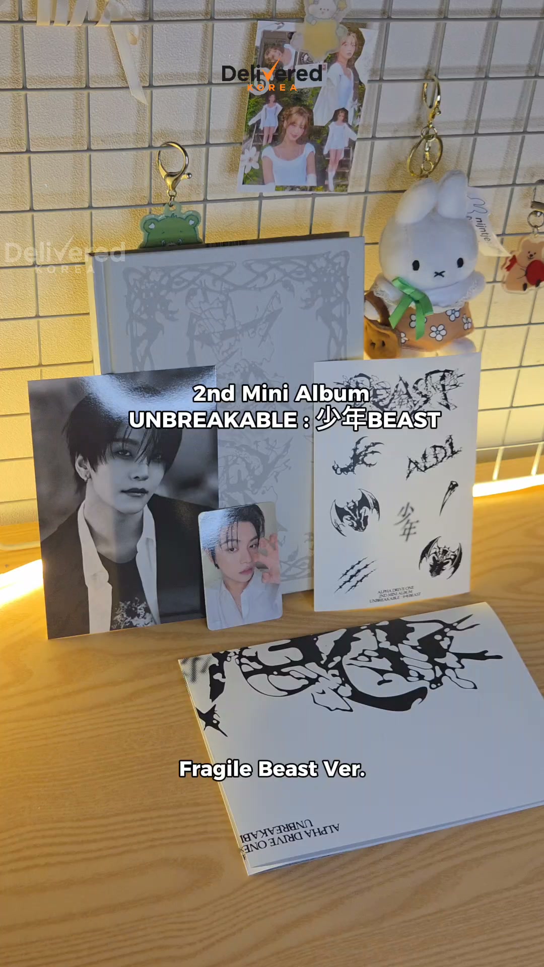 ALPHA DRIVE ONE 2nd Mini Album Unboxing! ▷ UNBREAKABLE : 少年