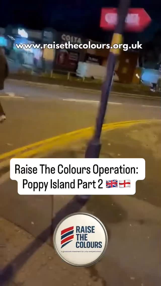 Raise The Colours Operation: Poppy Island Part 2 The lads were busy in ...