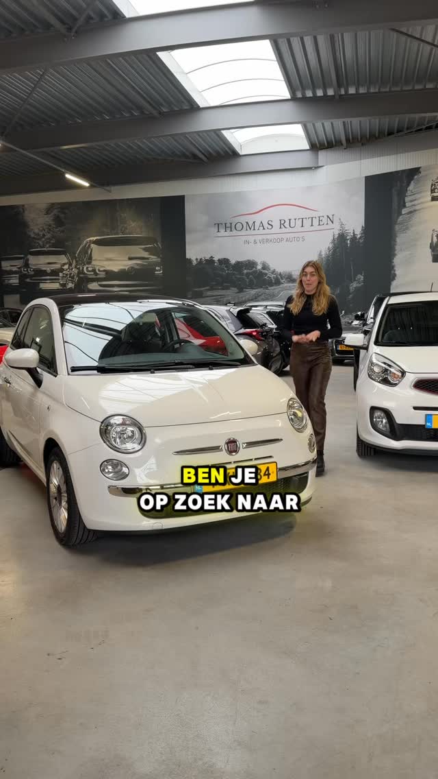 Fiat 500 🤍💥 2014 - 139.960 km - 80 pk - €5.499 💨 🏁 Je vindt deze Fiat ...