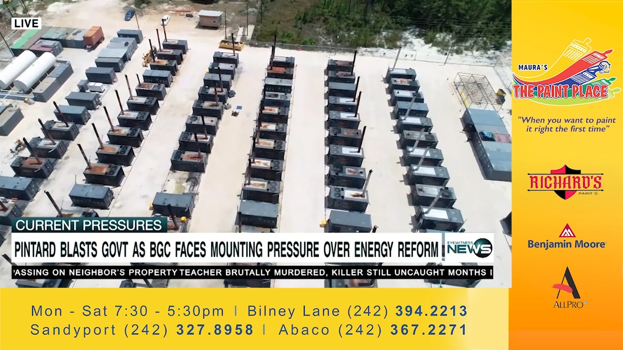 Pintard Blasts Govt As BGC Faces Mounting Pressure Over Energy Reform | Eyewitness News Bahamas