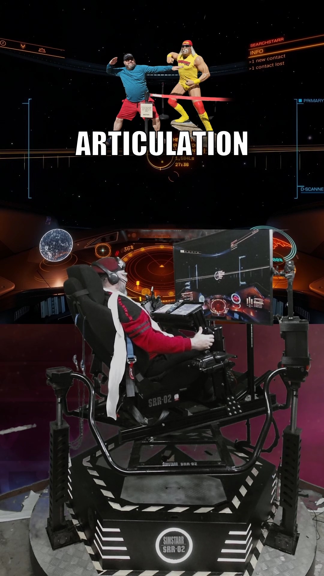 How Hard Could It Be? ☄️😬🛰️ #elitedangerous in a #Simulator First time ...