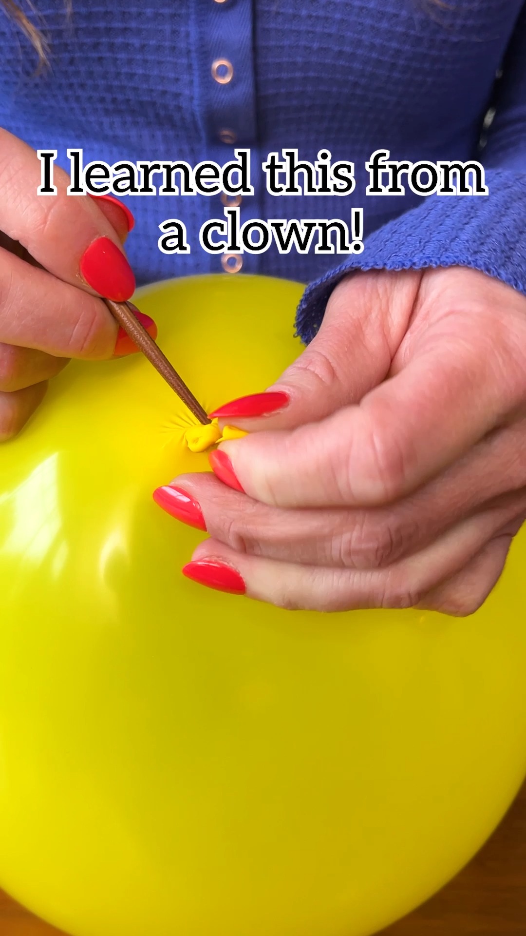 Reuse Again and Again! Use chopsticks to untie balloons so you can ...
