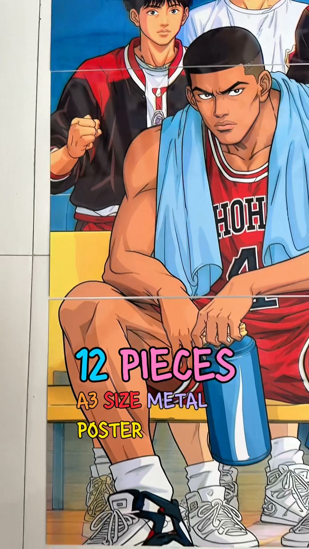 One piece X Nba mini poster set #onepiece #bucks #lakers