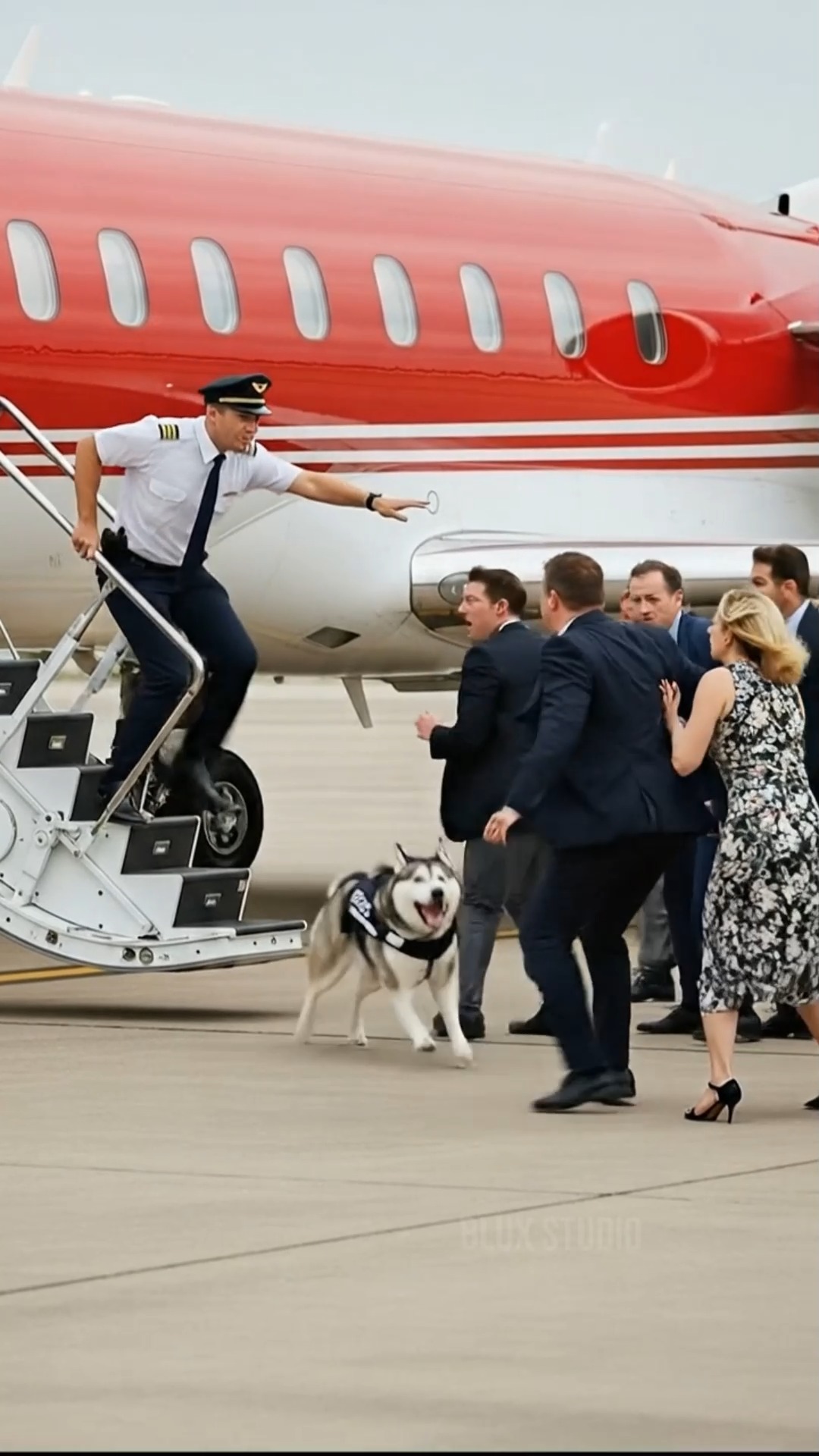 Pilot And Crew Thank Hero K 9 Dog For Saving Their Lives From A Plane ...