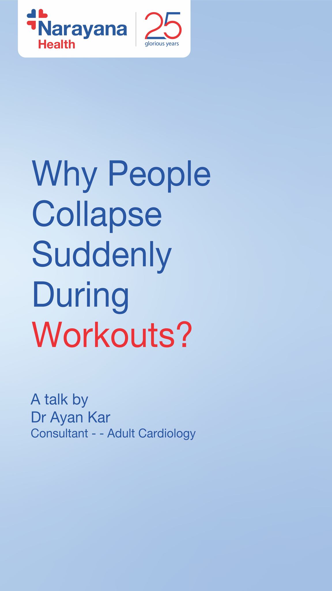 Sudden collapse during a gym workout should never be ignored. It is ...