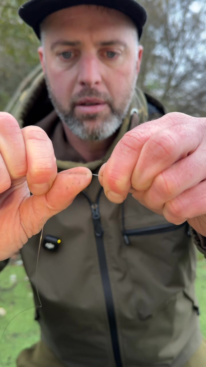 Shimano Tribals Greg Regan shows us his method for tying his leader to ...