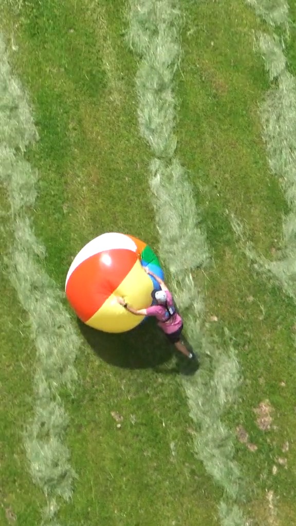 Catching a GIANT Beach Ball from 165m Dam | How Ridiculous | Facebook