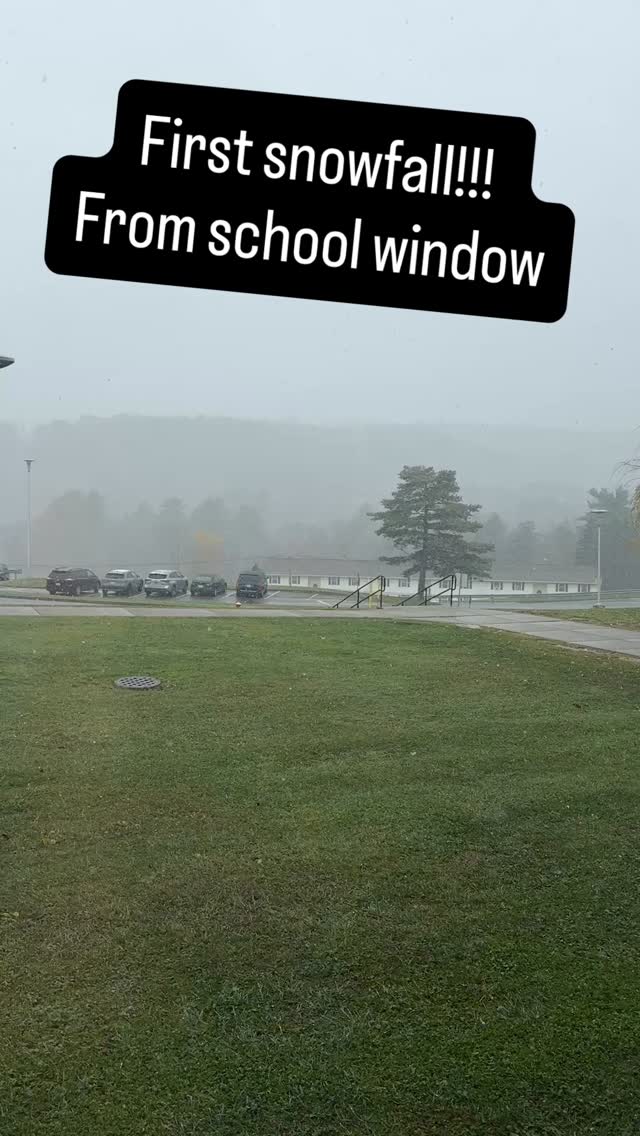 First snowfall of the season ️ It’s beginning to look a lot like ...