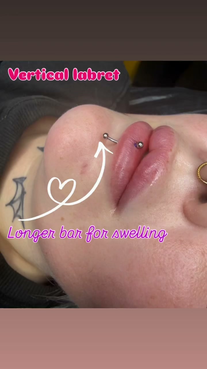 can you vape or smoke with a fresh lip piercing ., One thing I always explain vertical labret is that your initial bar will look longer than the finished — and that’s completely intentional!, ., Why the long bar?, Lips swell a Are Geek Bars Harmful Juul near me Resistance:0.4ohm - 3ml
