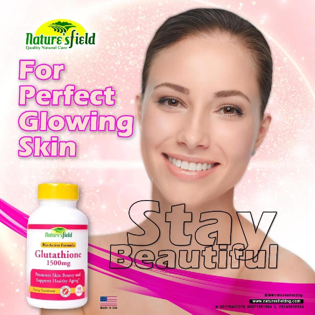 Blemishes? Dark spots? Dull skin? It’s time to cleanse, repair, and glow with Nature’sfield Glutathione! Embrace clear and radiant skin today., #glutathione #Naturesfield #BrightSkin #DetoxGlow 
