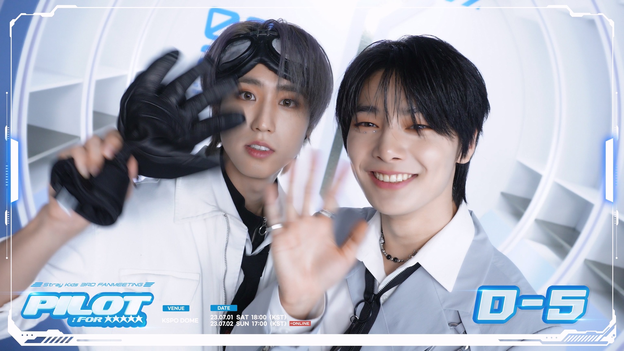 Stray Kids 3RD FANMEETING 'PILOT : FOR ' 💫D-5💫 #한 #HAN #아이엔