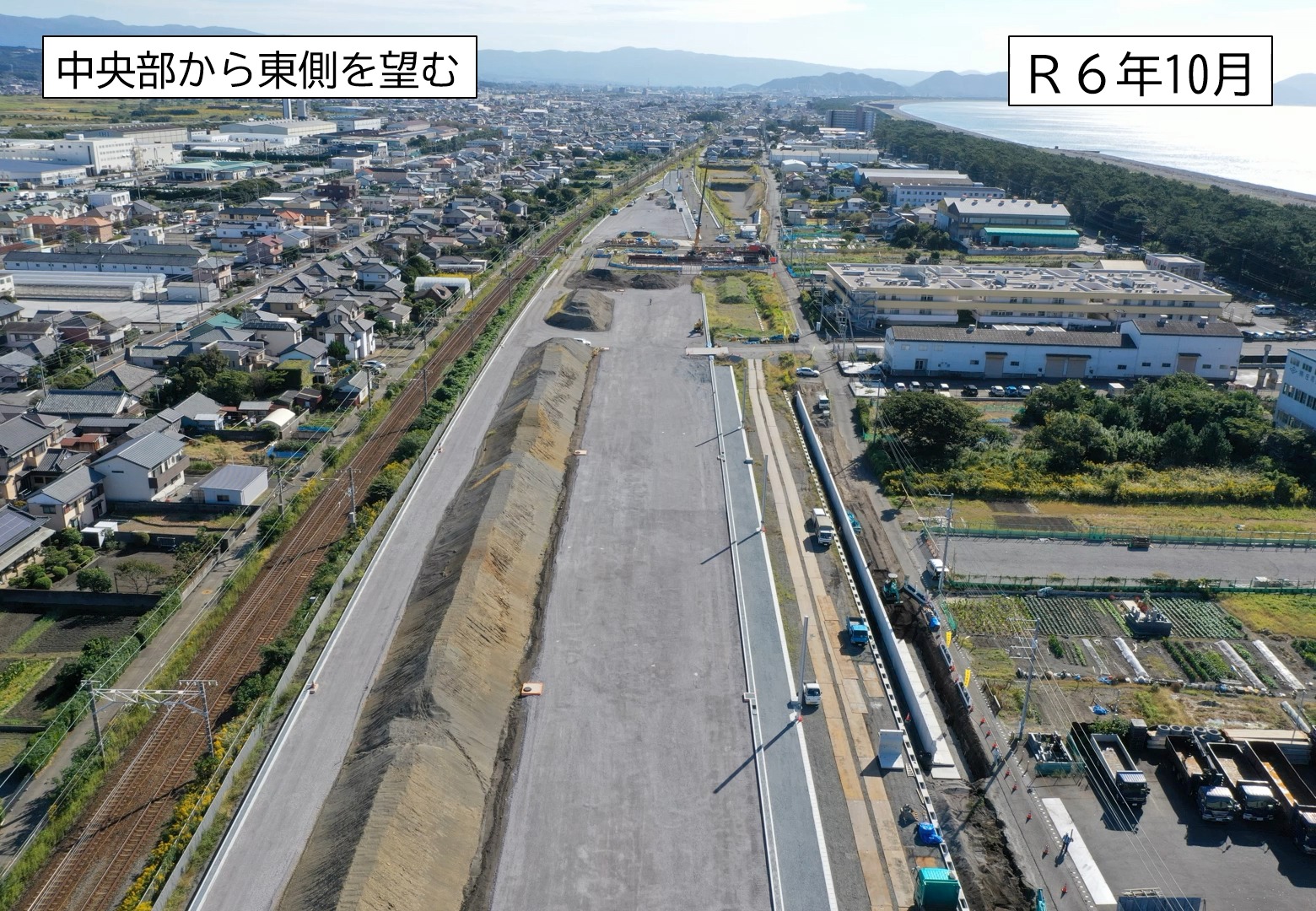 八田貨物ターミナル新設工事誌 新貨物ターミナル現場レポート㉟】 新貨物ターミナルの鉄道施設工事や