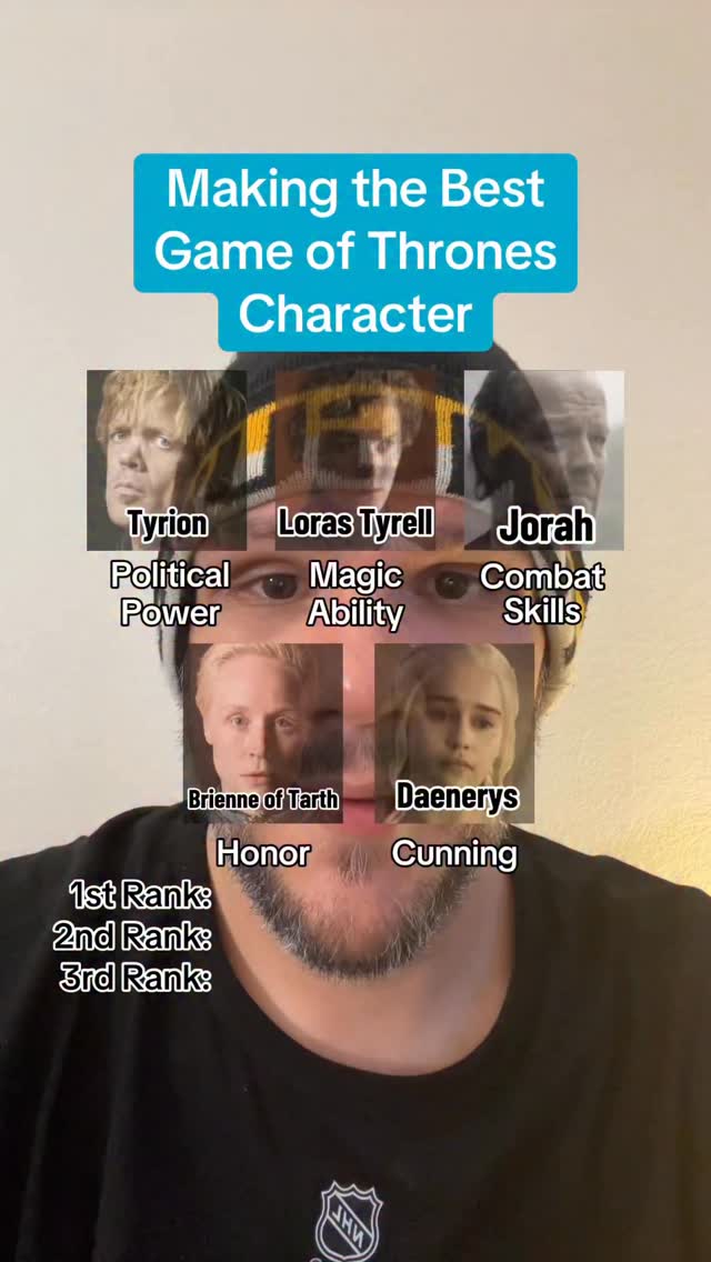 I am the throne. #fyp #gameofthrones #got #buildacharacter #filter ...