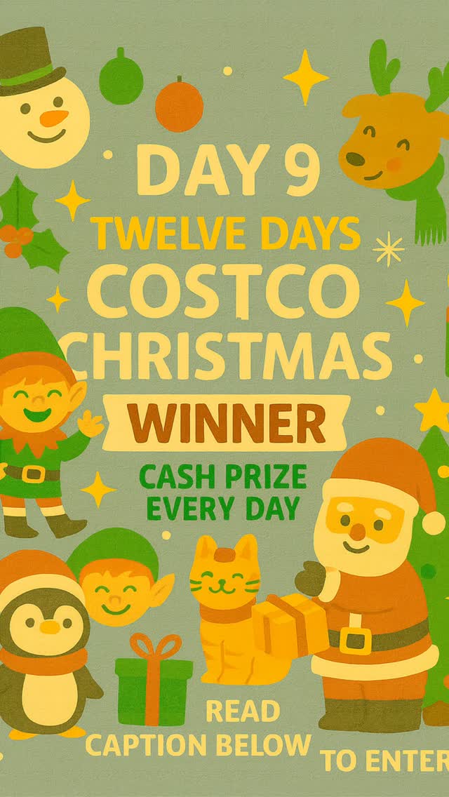 🎁To celebrate 100K+ followers, I’m giving back with 12 Days of Costco ...