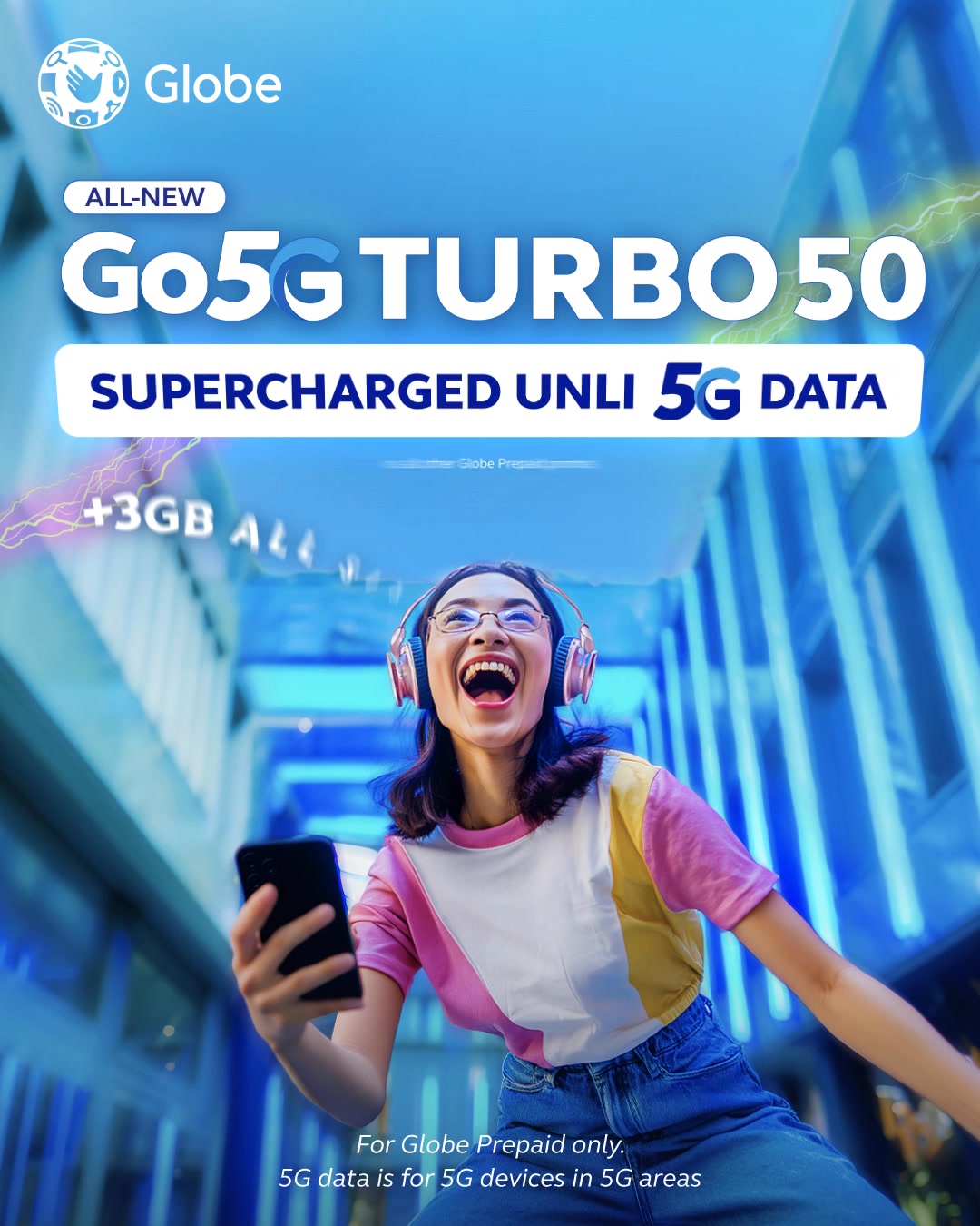 Gear up for a new 5G experience with Go5G TURBO 50! ⚡ Enjoy ...